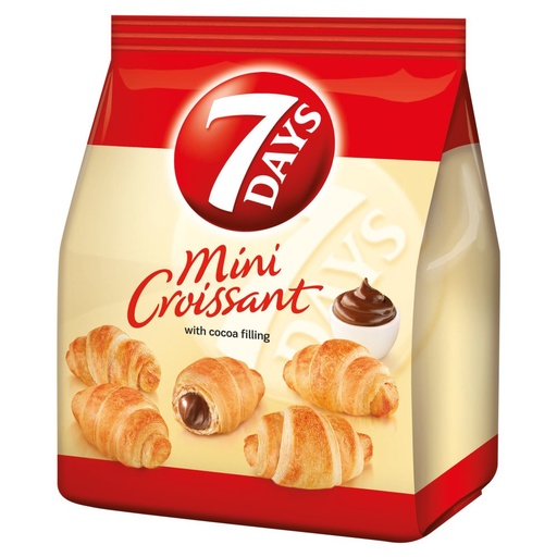 7Days Croissants mini cacao