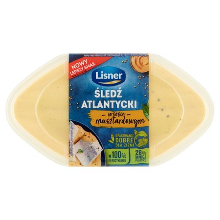 Lisner haringfilets in mosterdsaus