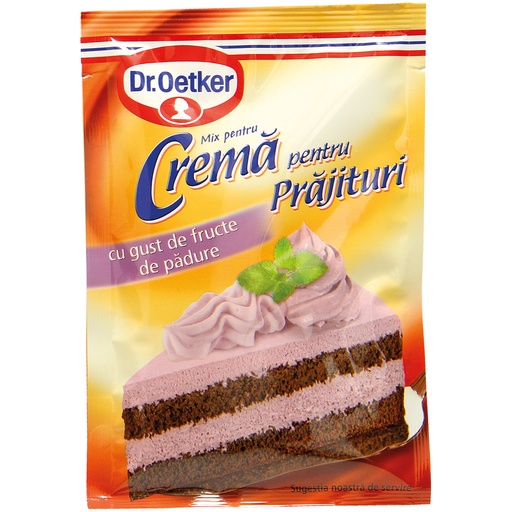 Crema pentru prajitori cu gust de fructe de padure