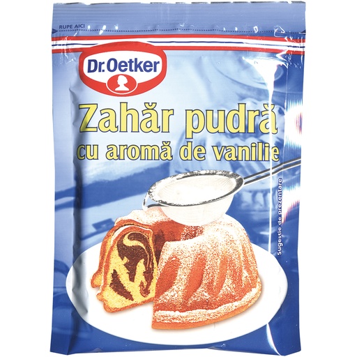 Zahar pudra aroma de vanile