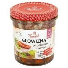 Pamapol brawn in jelly + groenten