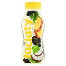 Mlekpol Laciaty drinkyoghurt ananas en kokos lactosevrij