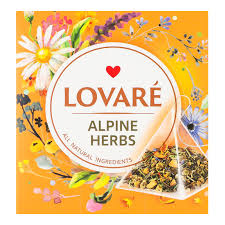 LOVARE TEA ALPINE HERBS PYRAMIDS