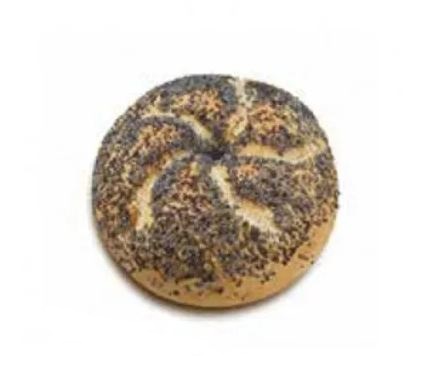 Kaiserrol met maanzaad broodje