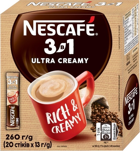 Nescafe 3in1 Ultra Romig Nestle