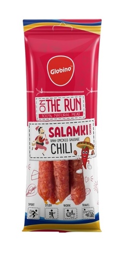 Globino Salamki chili rauwe gerookte worst