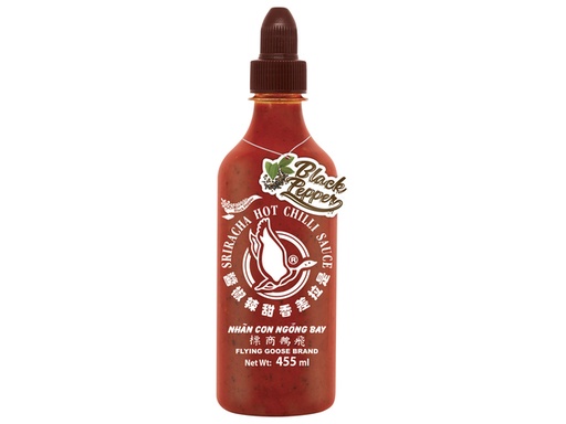 Sriracha met peper