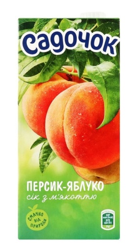 SADOCHOK Perzik-appel nectar 0,95l