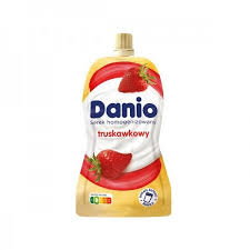 Danone Danio zakje kaas aardbei 120g