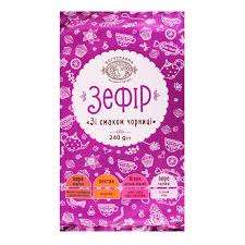 Boguslavna zephyr bosbessensmaak 240g