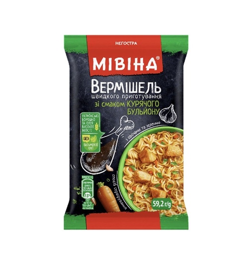 Mivina noodles met kipsmaak 50g