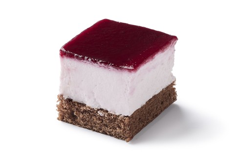 Cheesecake met zure kersen